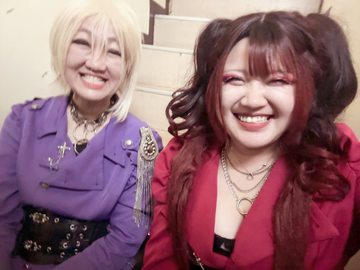 Crimson devil💜❤️ @ 4/21 飯田橋 tweet media