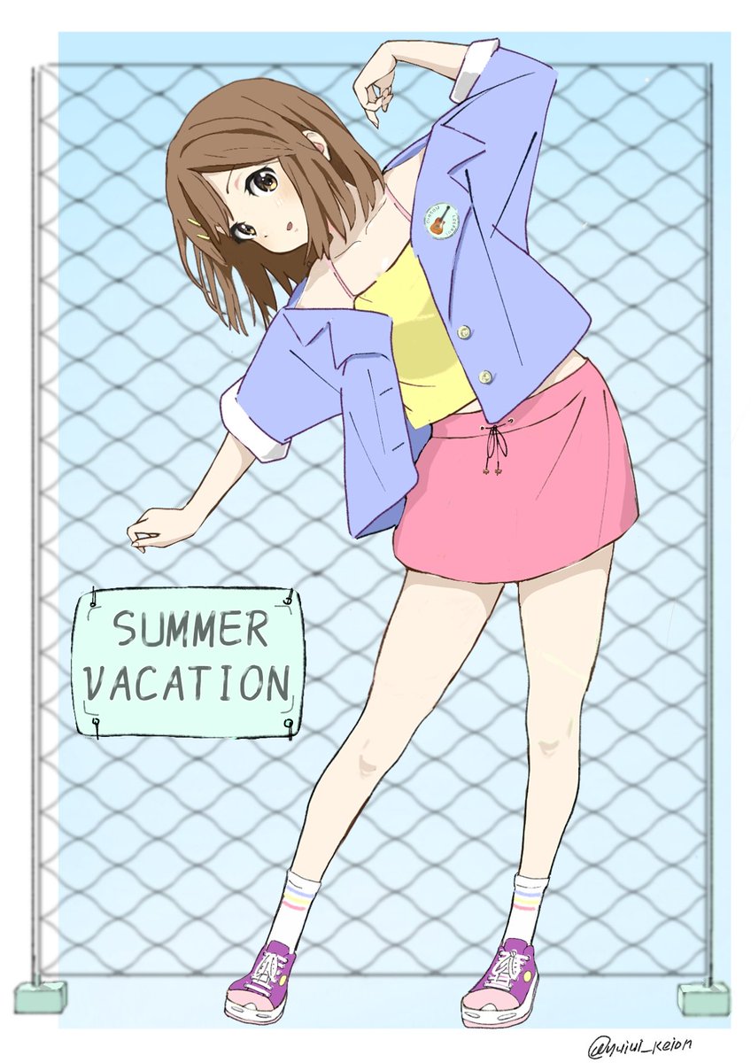 評価は低かったけど
今年描いた中で、いちばん好きなイラスト
#平沢唯