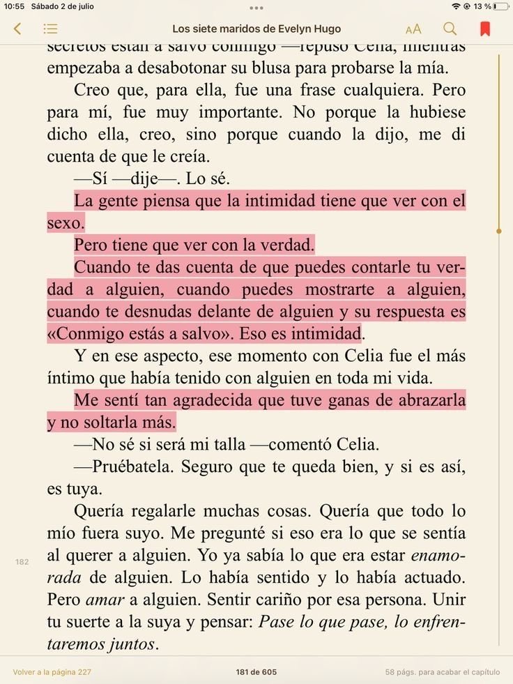 Cementedelibros's tweet image. La intimidad es complicidad, este fragmento de “los siete maridos de Evelyn Hugo” lo explica de manera perfecta ❤️‍🔥