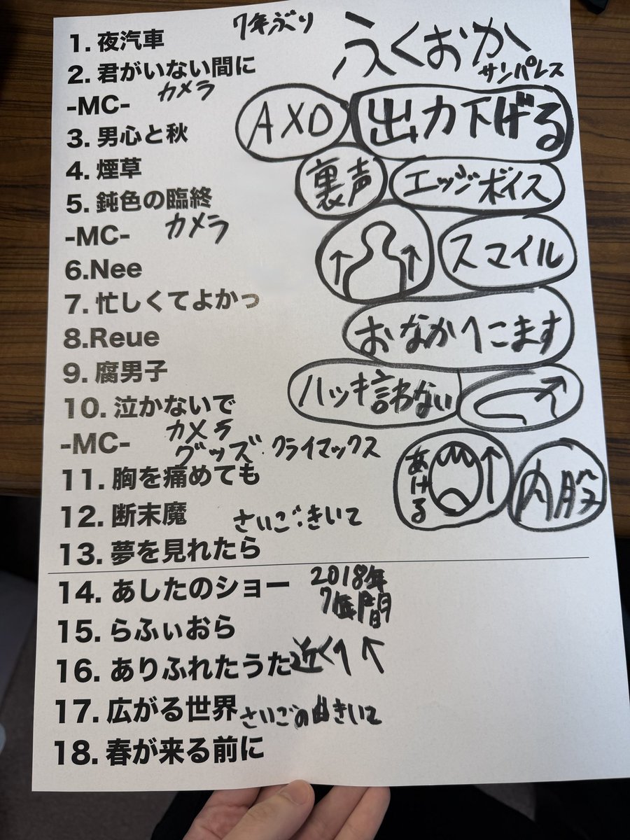 kiryuintw's tweet photo. 鬼龍院翔ひとりよがり7福岡公演でした、7年ぶりのひとりよがり全行程終了しました！
皆さんありがとうございました！🙏
年月が空き過ぎて恐怖でしたが、やってよかったです😭
見守ってくれてありがとう😭
ひとりよがりに参加してくださった貴方はもう他人ではありません🙋
またいつかやりましょう🎤✨ https://t.co/QaMkd1UsrZ