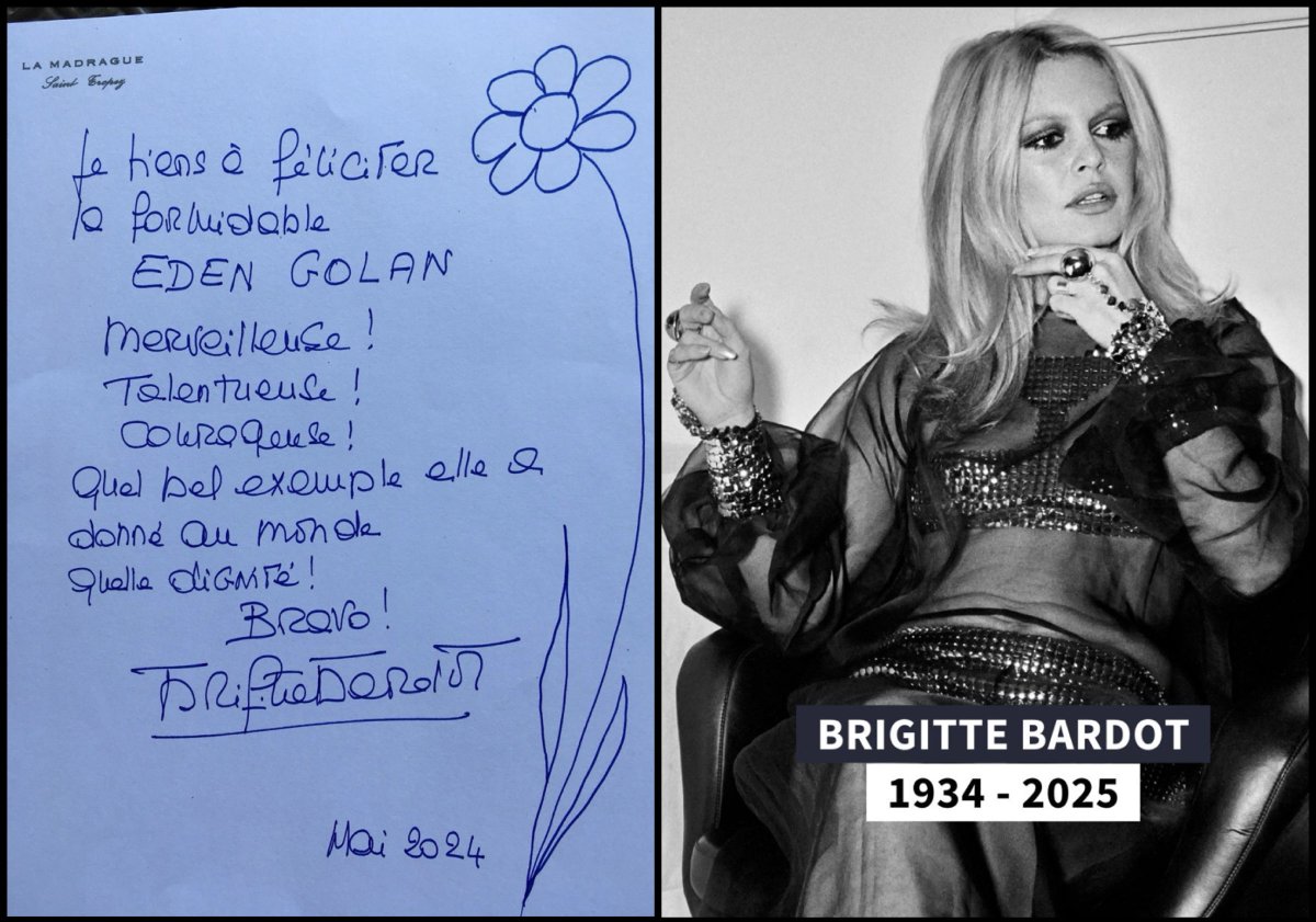 JeremBenhaim's tweet image. « Je tiens à féliciter la formidable Eden Golan. Merveilleuse ! Talentueuse ! Courageuse ! »

Alors que la chanteuse Eden Golan, représentant Israël à l’Eurovision, faisait l’objet d’une campagne de haine en raison de son identité juive et israélienne, Brigitte Bardot avait…