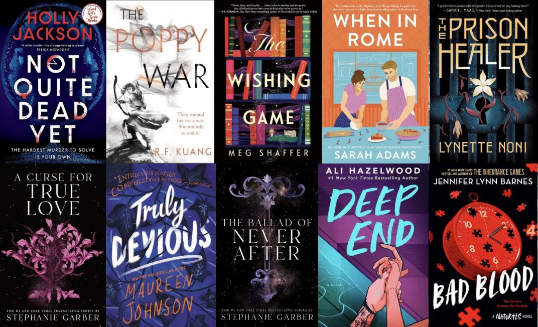 lvstatt's tweet image. my top 10 books of 2025✨