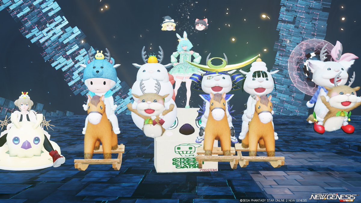 hosino_melissa's tweet image. 今回のPSO2は、星野いるかちゃんで！ｗ

ライトさんのキャラのヒマワリちゃんといっしょに
期間限定クエストをプレイしたあと
いっしょに記念撮影！ｗ

そのあと、エッジさんに声を掛けて
トナ会と合流して緊急クエストもプレイしてきました！ｗ
いっしょに記念撮影も！ｗ

 #PSO2NGS_SS #PSO2_SS