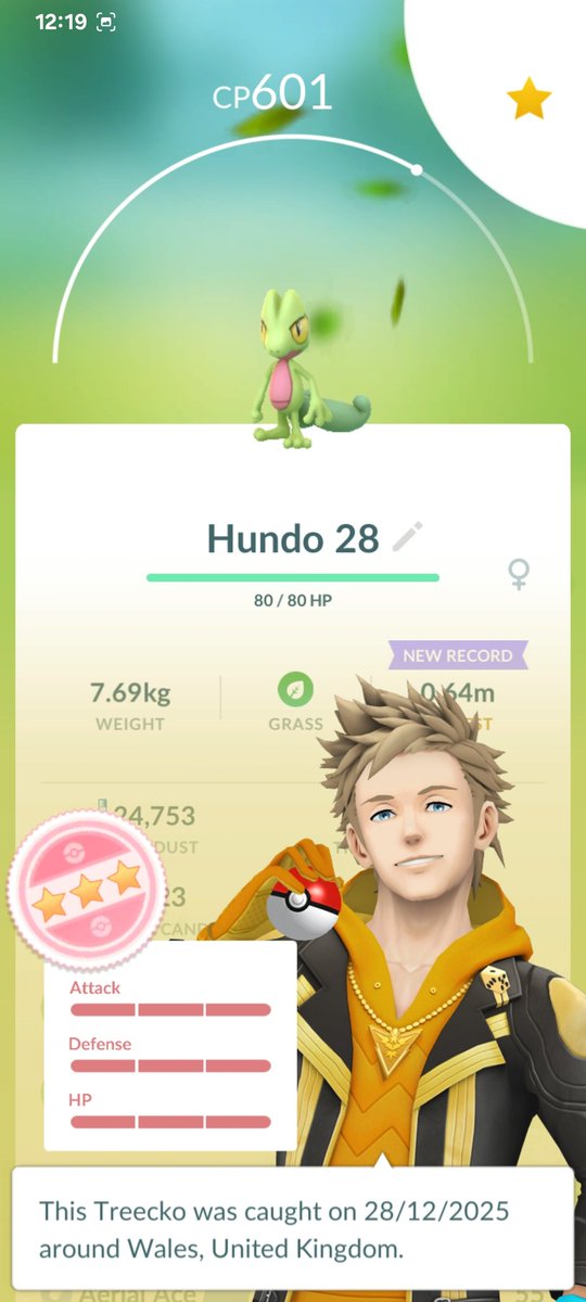 Number 28 on the 28th 😆 😊🙏

#pokemon #PokemonGO #PokemonLegendsZA