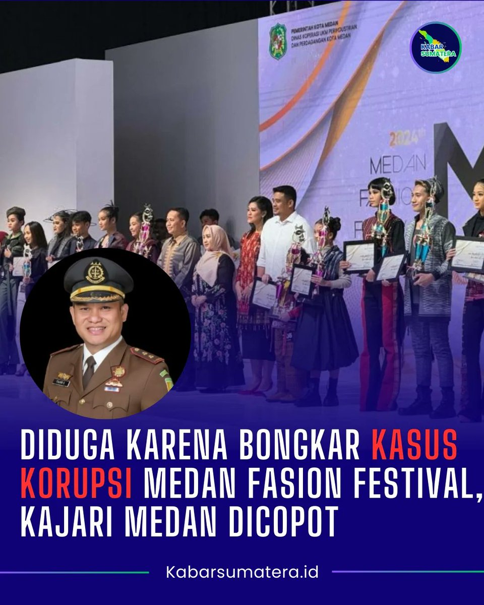 Ary_PrasKe2's tweet image. Apakah Karena Membongkar Kasus Yang Melibatkan Bobby Nasution?

Diduga Karena Bongkar Kasus Korupsi Medan, Kajari Medan Di Copot

Pencopotan Kepala Kejaksaan Negeri (Kajari) Medan akhirnya terjadi di tengah sorotan tajam publik terhadap penanganan kasus-kasus korupsi di Ibu Kota…