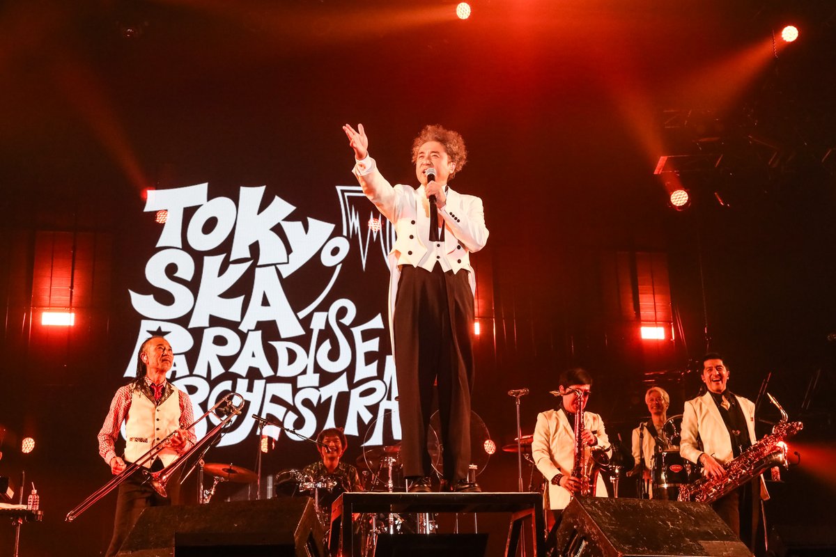 東京スカパラダイスオーケストラ のステージに ⚡石原慎也(Saucy Dog