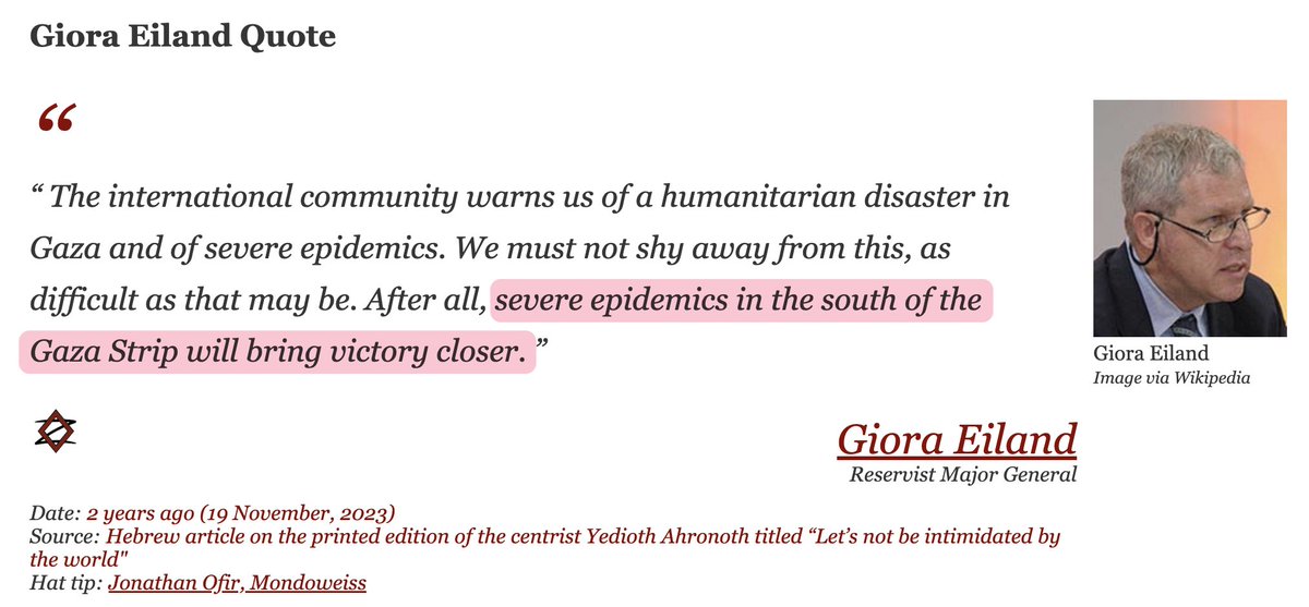In case anyone is confused about why Israel doesn't allow toilets in to Gaza: the Israelis told you why.