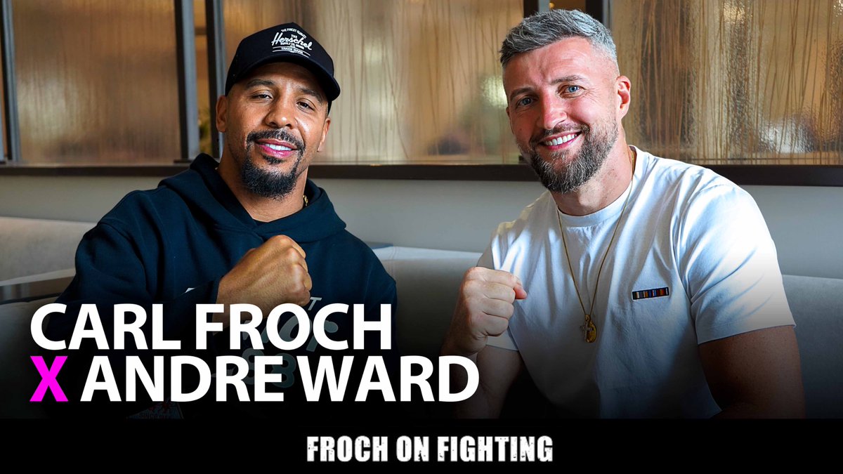 frochonfighting's tweet image. An amazing chat between two legends of the sport 🥊🤝

Full episode: youtu.be/mt4i26Zq2gM