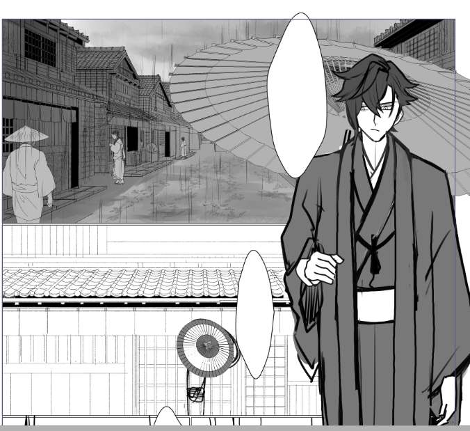 gueee_imo's tweet image. 結果
・絵描いた
・漫画描いた
・背景描いた
・フォトショアンインストールした
・2枚だけ描いて放置