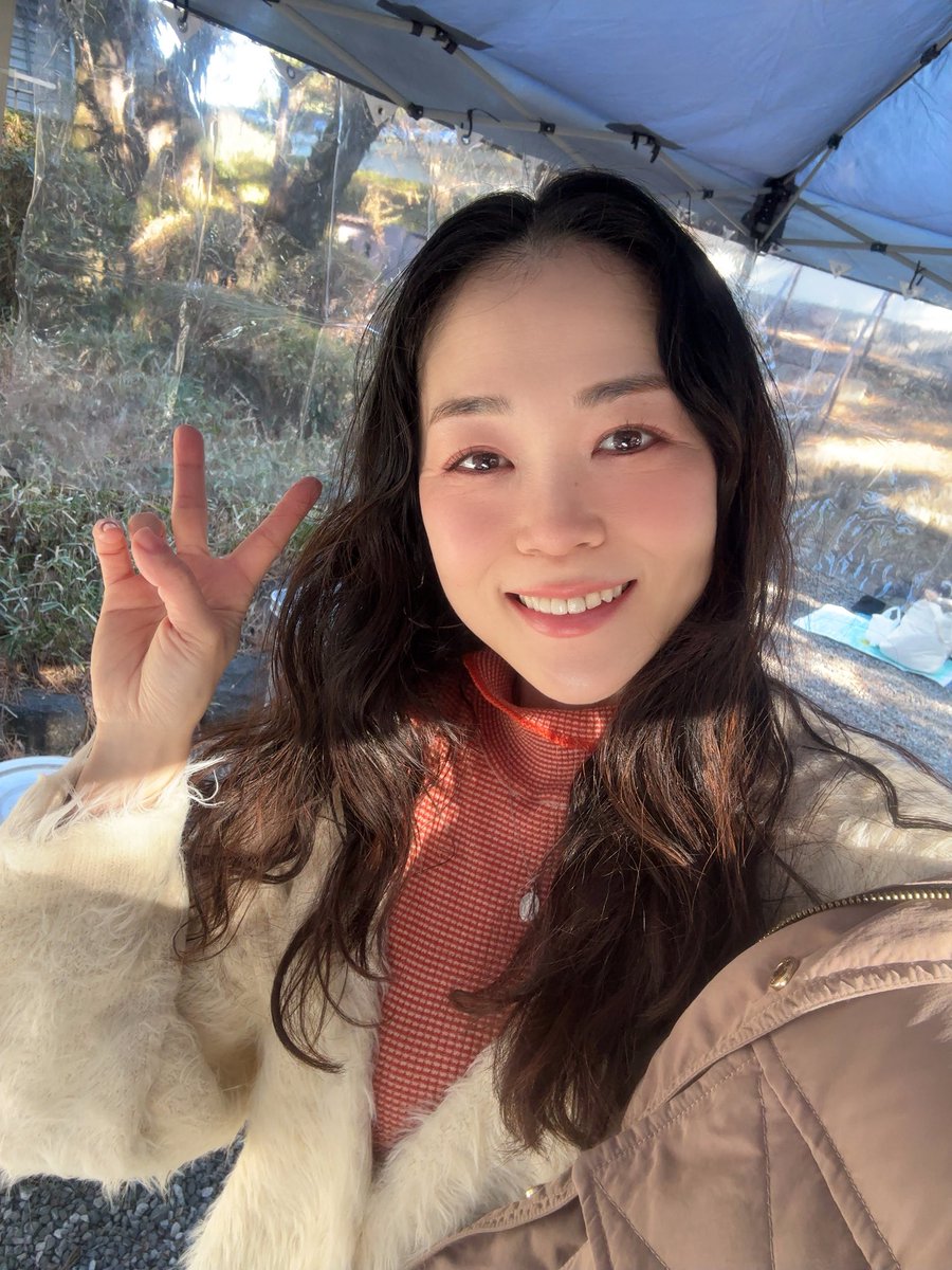 行田市忍城趾にて🎤 お集まりくださった皆様と、潮崎ひろのちゃんと