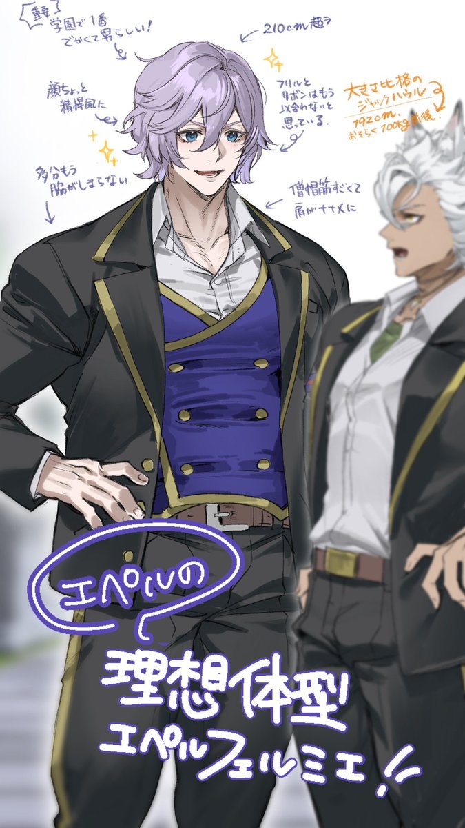 (本人の)理想体型フェルミエ