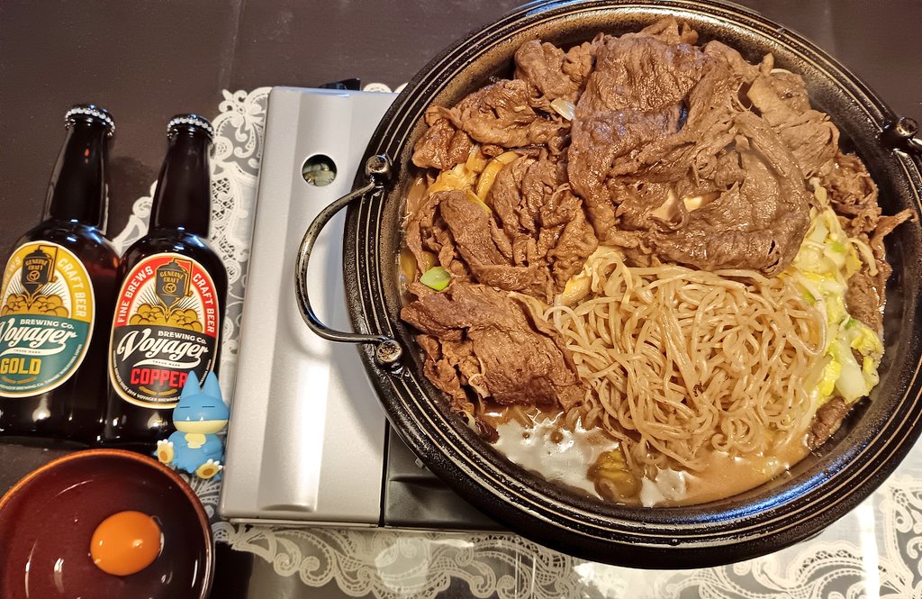 みなさん 本日もお疲れ様でスター🌟✨ 今晩は“すき焼き”です