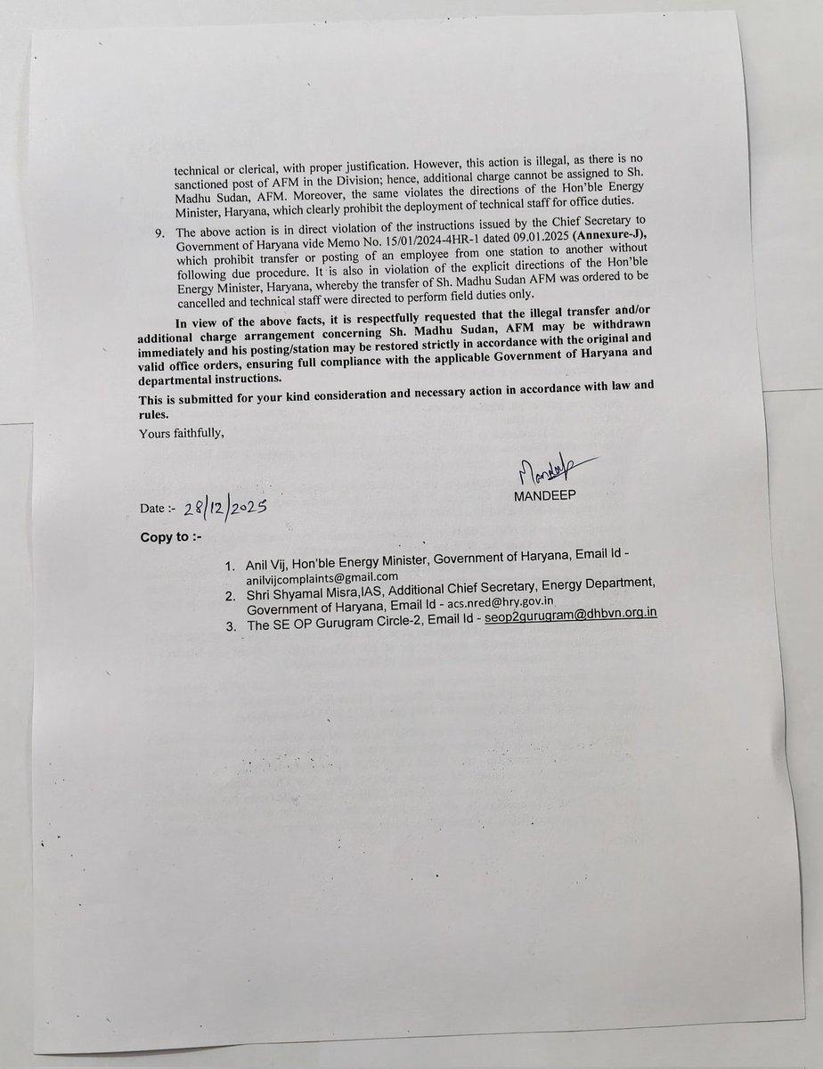 MANDEEP B Positive SO HAWA SINGH - Whistle Blower tweet media