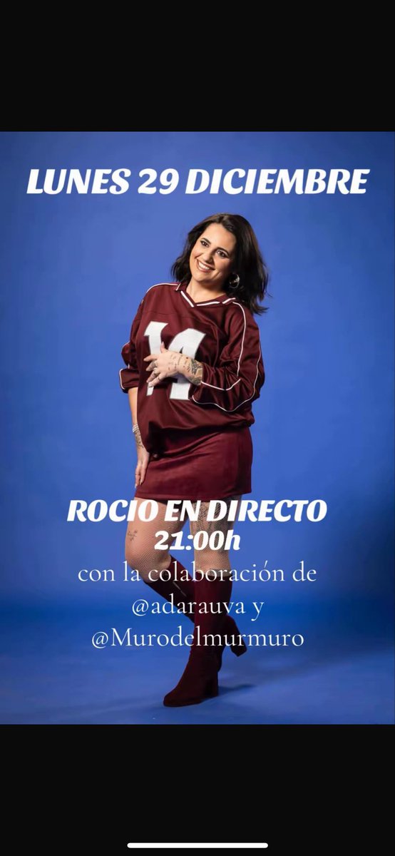 Mañana tenemos a <a href="/RocioGH20/">Rocío Gallardo</a> en la sala de <a href="/CALCETINES79/">CALCETINES 💜🤍✈️✂️🚲🦖🧜‍♀️</a> y con <a href="/adarauva/">Adarasiempre 💜✈🚲</a>. No os lo podéis perder. Os espero a tod@s