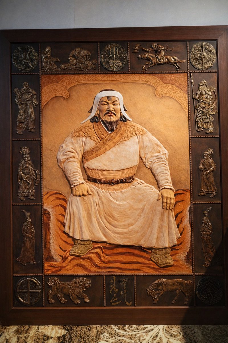 Ааваас маркетингийн хүсэлт ирэв. Аав маань зураач, уран дархан хүн бөгөөд бурхан, хөөрөг, эмээл, авдар гээд Монголын соёлын өвийг хадгалсан бүтээлүүд хийдэг. 
Бүтээлүүдийн нэг нь цэвэр арьсаар хийсэн хөөмөл урлагийн энэ хөрөг юм. Нарийн хийц, өндөр ур чадвар шаардсан нэг