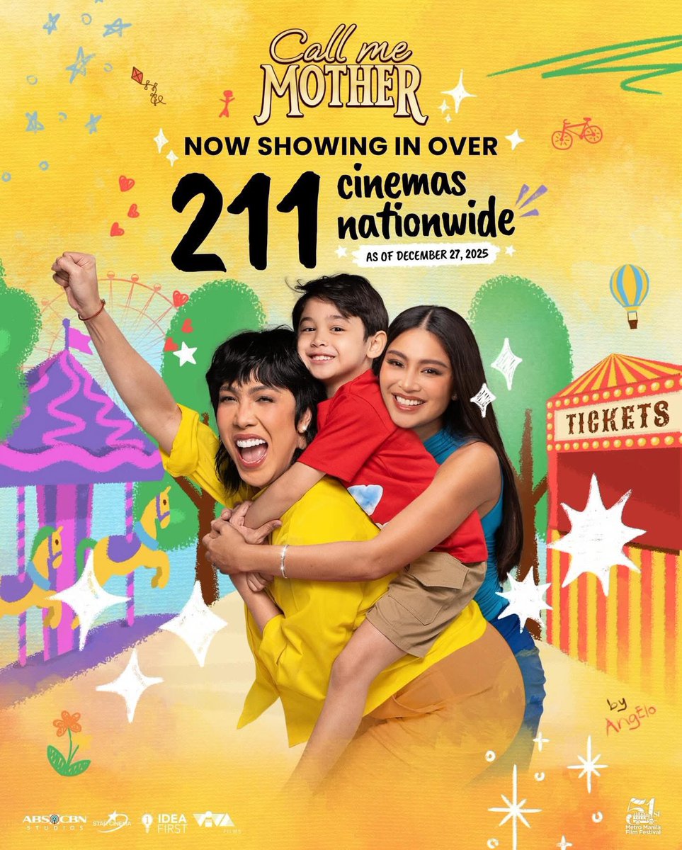 kowalerts's tweet image. via Philippine Box Office 

#CallMeMother is crossing the P200M Mark today! And will take the spot as the Second Highest Grossing Filipino Film of 2025 in just 4 days!! 👏👏