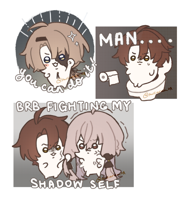 tartarduck's tweet image. //virche spoilers
chiikawas... yes....