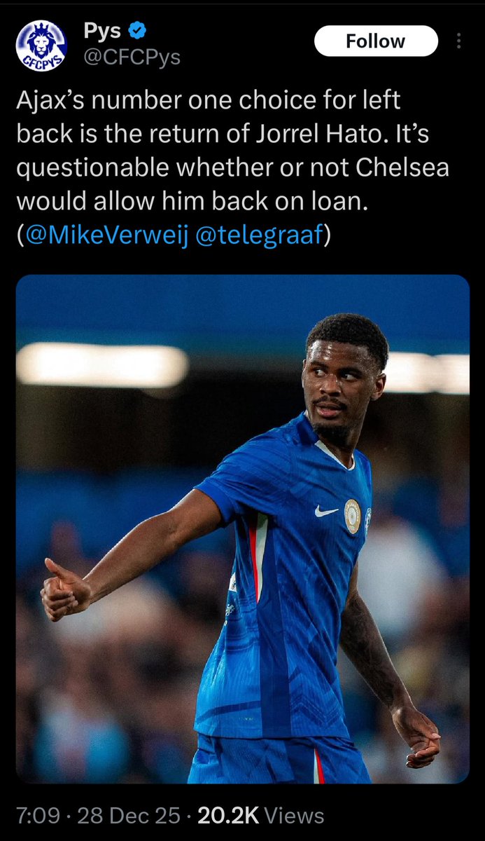 Dehemsleyy's tweet photo. One manager destroyed Viega and is already destroying Hato. A player who was already a Dutch international before he joined. Estevao is already on the same path to be destroyed, palmer too https://t.co/QTF639xs7g