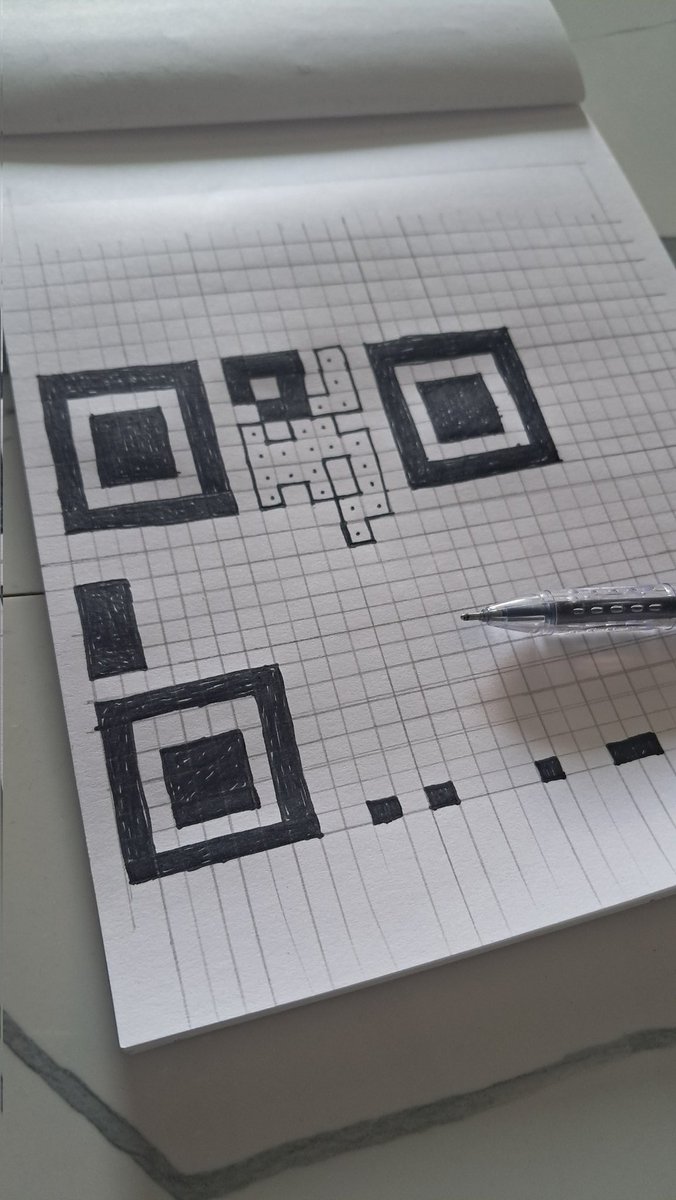SubashMathes's tweet photo. Qr code hand designed. 🙈👋
Scan and see for yourself 👌
#qrcode #ScanMe https://t.co/efm0x8lLLc
