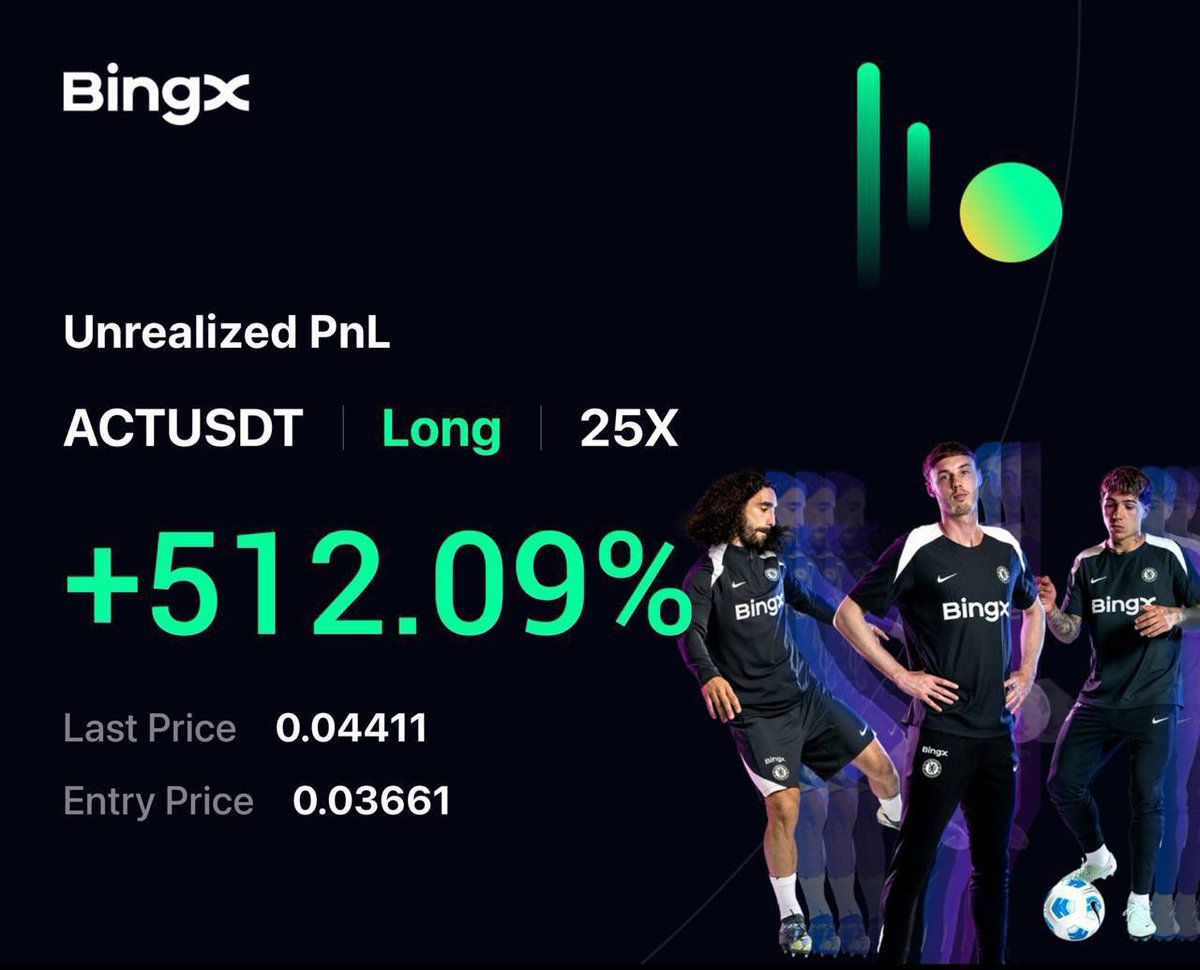 bestcryptosig's tweet photo. JOIN OUR CRYPTO TRADING CHANNEL 🔗(LINK IN BIO)🔗

$ACT 🤑#FuturesTrading #crypto 

OVER 512.09% Profits😱🙀🙀����

$storj $t $ntrn $hive $ont $gas $steem $rsr $s $act $mask $rif $shell $joe $ar $dusk $dot $celo $powr $mana $cheems $xpl $ksm $ark $uni $gmt $axs $uni $la $sushi https://t.co/pEcmqmuzvH