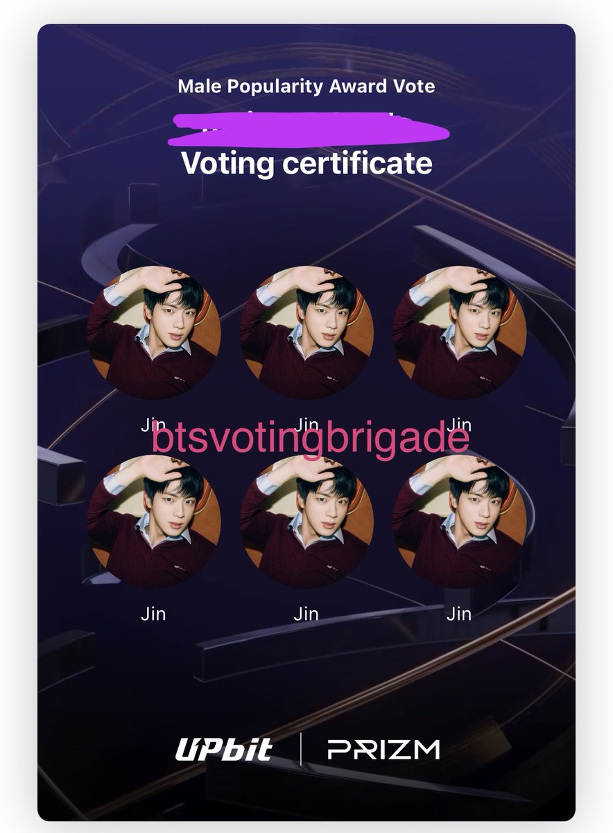 🏁MASS VOTING START

It’s time, ARMY! FIGHT BACKKK ⚔️

🔑TEAM SEOKJIN ALWAYS WINS #GDAforJIN
🗳️global.prizm.co.kr/story/gda25
ℹ️bit.ly/bvbgda25