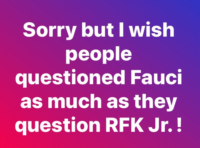 CreasonJana's tweet image. This alone should tell us how corrupt and conniving Congress is … especially the Democrat side of the aisle!

I wish they would have questioned Fauci like they have RFK Jr too!