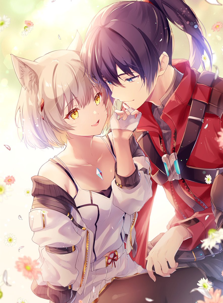 ui_frara's tweet image. ノアミオ🌸

『ノアミオ＆エヌエムアンソロジー／Meet.』に寄稿させて頂きましたイラストです。掲載OKとのことでしたのでアップさせていただきます。