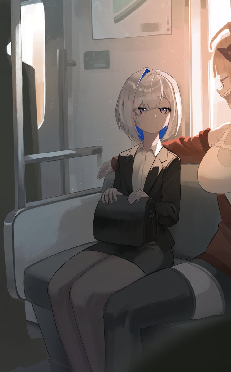 On your way to work, you might spot an angel.
 #かなたーと