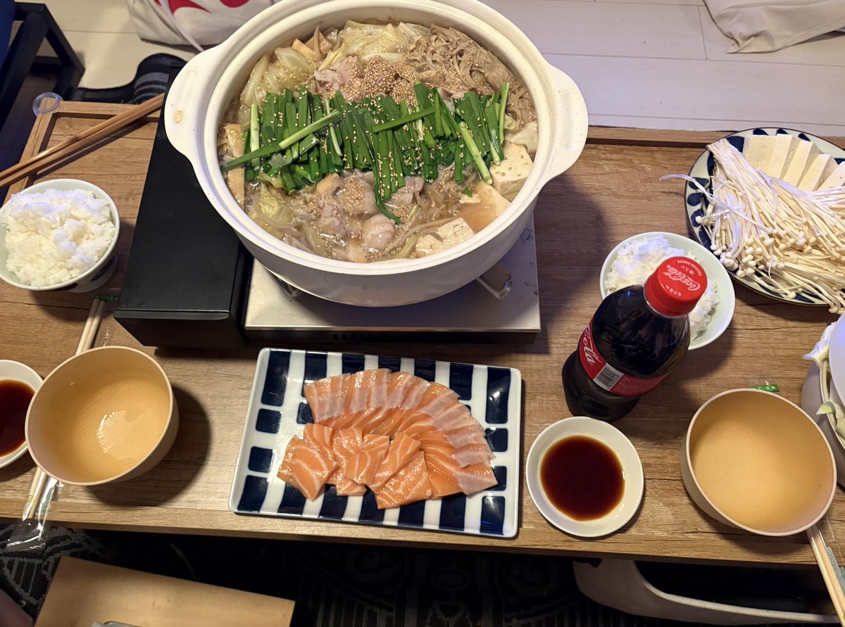 本場の男が作るもつ鍋🍲🤤