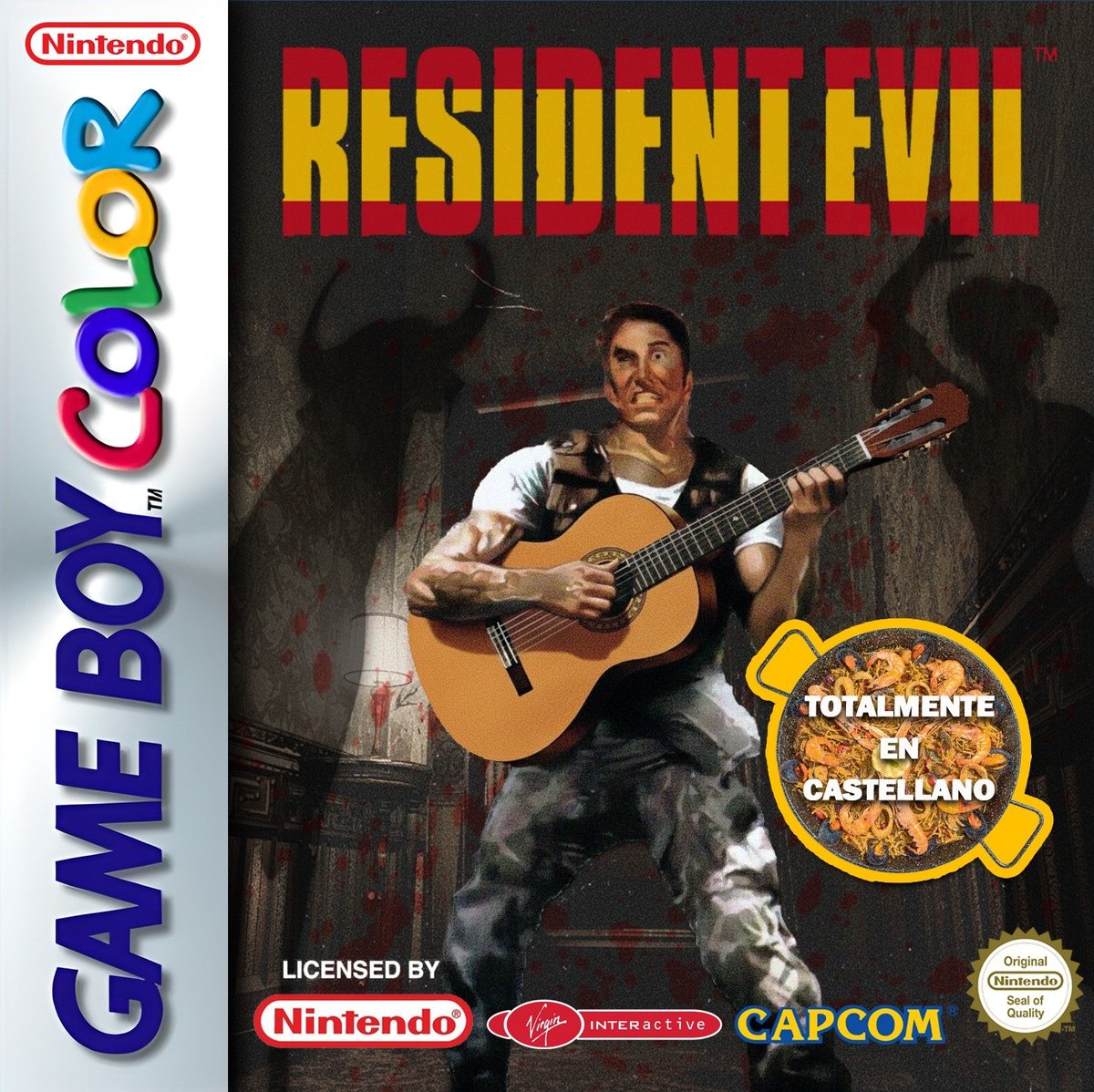 RESIDENT EVIL CASTELLANO tweet media