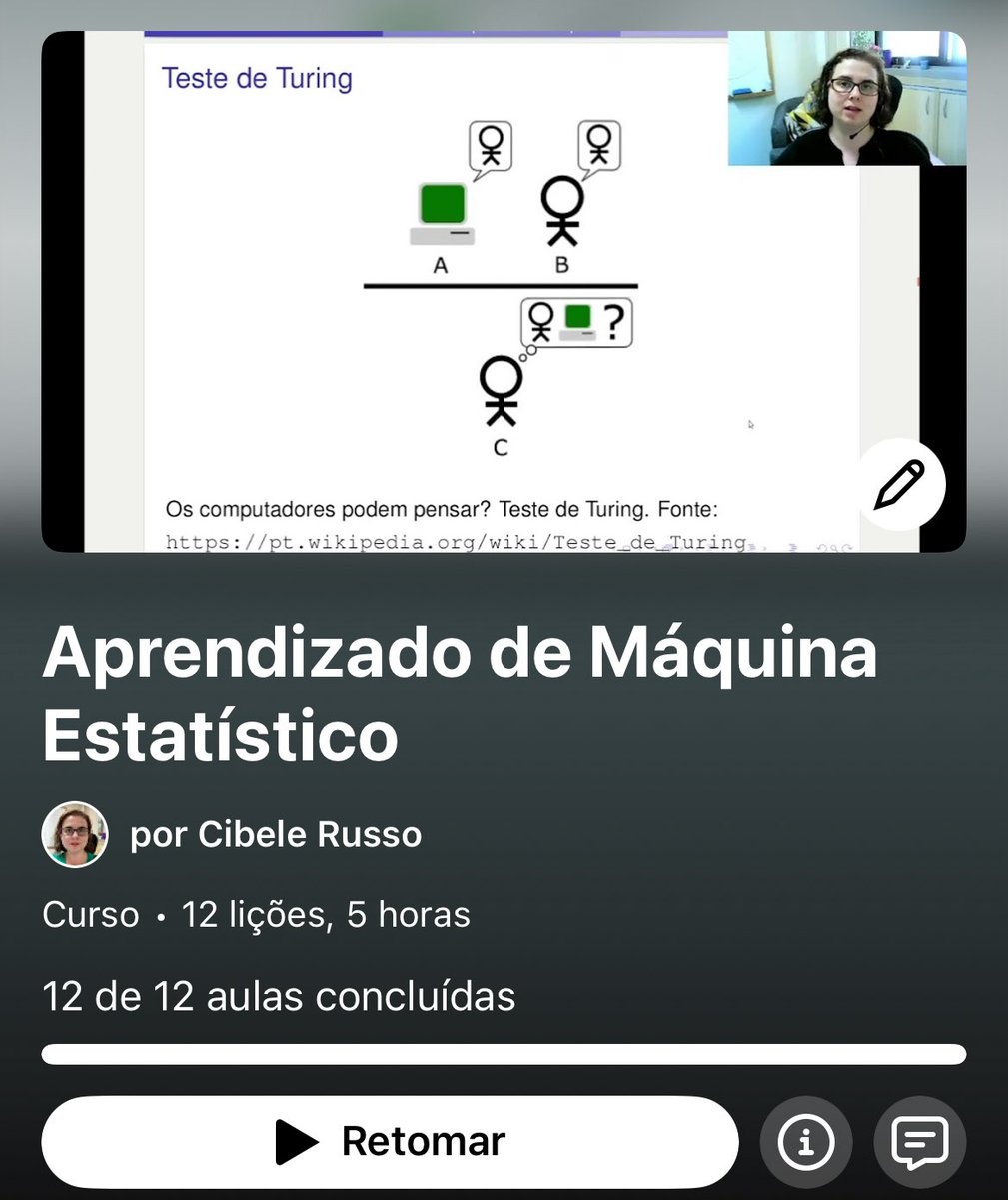 cibelerusso's tweet image. Sou a Cibele Russo, Profa. Doutora na USP. Tenho um canal de aulas de Estatística e Ciência de Dados no YouTube, youtube.com/@cibelerussousp em temas como Inferência Estatística, Modelagem Estatística, Aprendizado de Máquina Supervisionado e Não-Supervisionado, Visualização e…