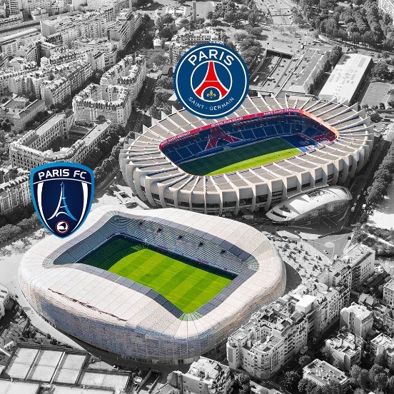 eurofootcom's tweet image. 🔵🔴 PSG vs PARIS FC 🔵⚪️

Paris derby today in Ligue 1! Their stadiums are right next to each other. 😯🇫🇷