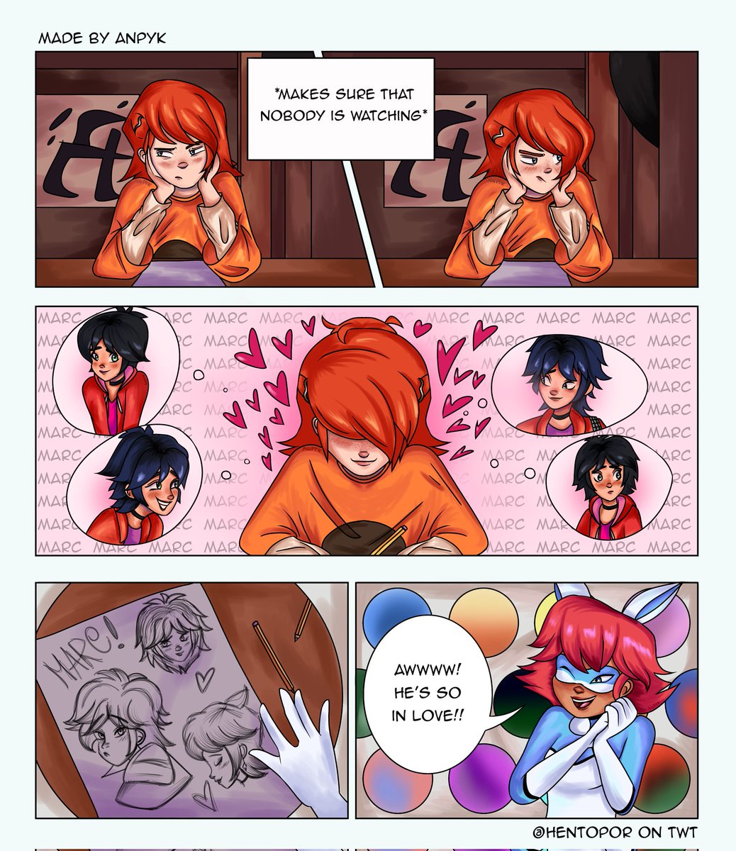 dw nath, she sees everything 
#marcaniel #marcnath #nathalix