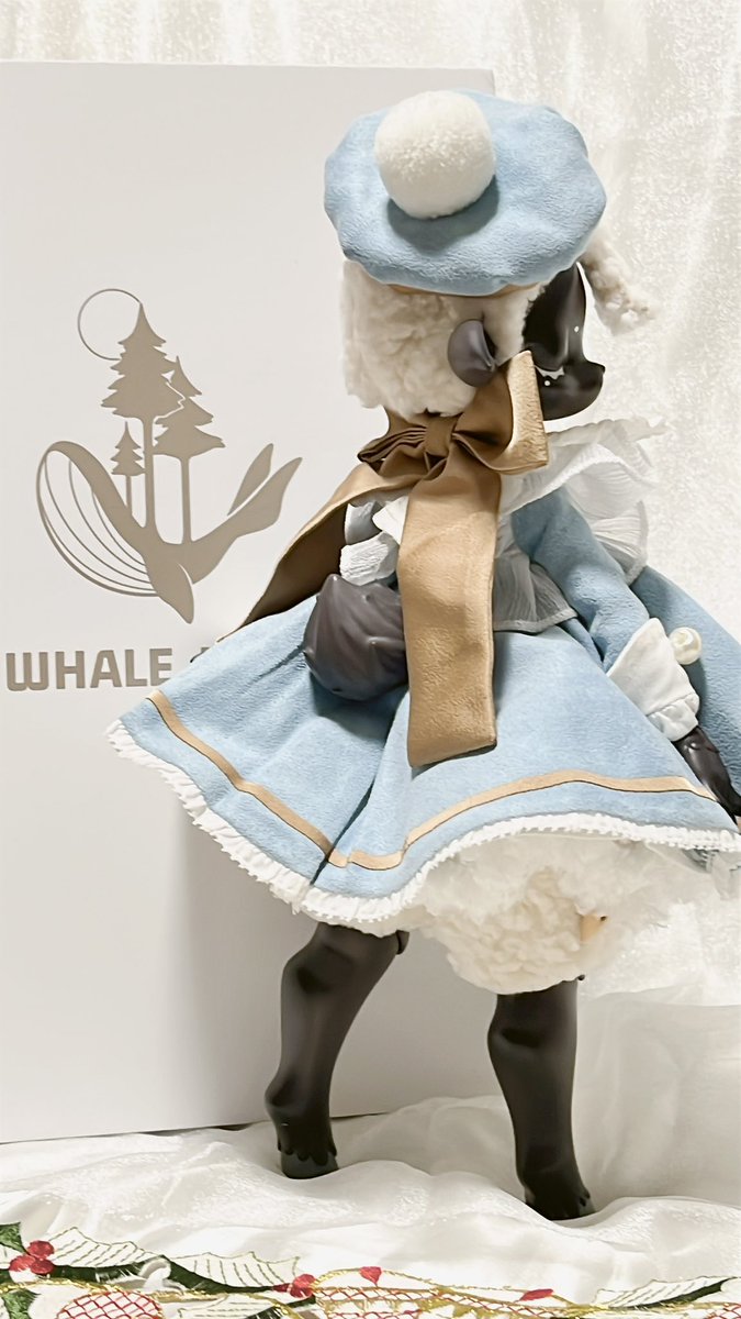 legenddollさんから念願のmiemieちゃん、お迎えしましたーー！！
念願の黒羊miemieちゃん 😭

本当嬉しい可愛い……

legenddollさんありがとうございました✨
#Coralreefdoll
#miemie