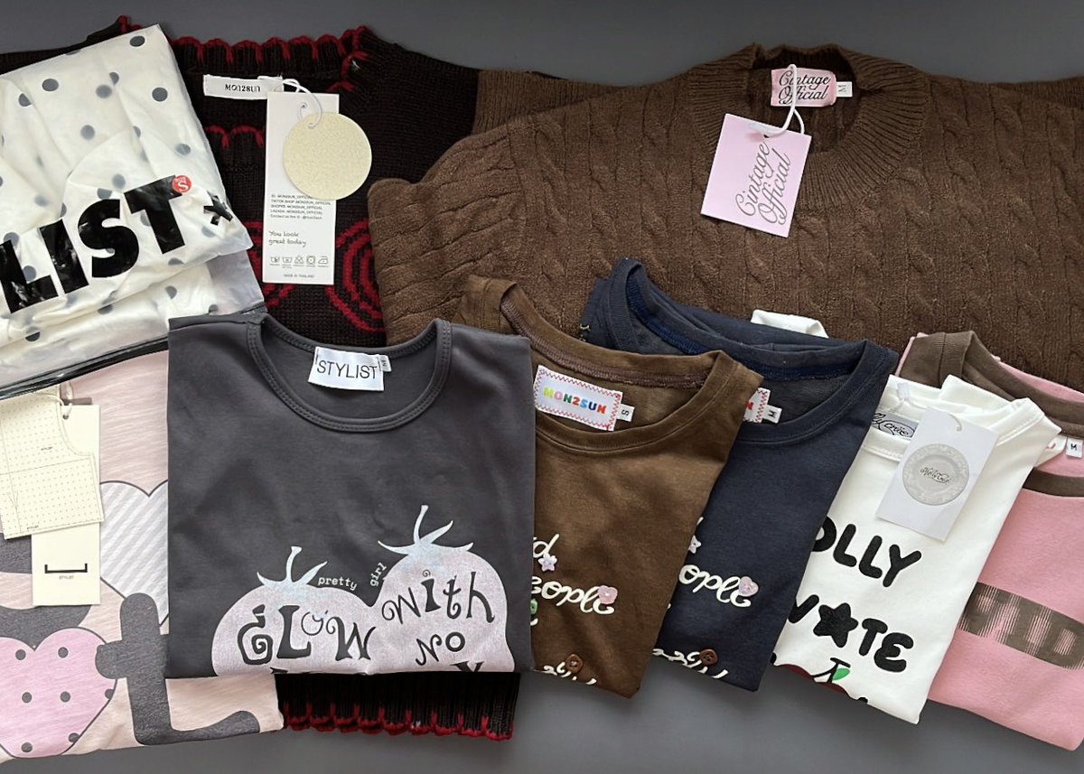 eitra7stf's tweet image. 🧺🦌 #ส่งต่อเสื้อผ้า รอบสุดท้ายของปีแล้วค้าบ มีมากกว่าในรูปน้า [new — used once]

ลงอ. 30/12 (20.00)
shipping 45 | รีปักลด 5 บาทคับ

#ส่งต่อเสื้อผ้ามือ2 #ส่งต่อเสื้อผ้า #ส่งต่อcintage #ส่งต่อstylist #ส่งต่อเสื้อผ้ามือสอง #เสื้อผ้ามือสอง #โล้ะตู้เสื้อผ้า #ส่งต่อกระเป๋า #ส่งต่อคสอ