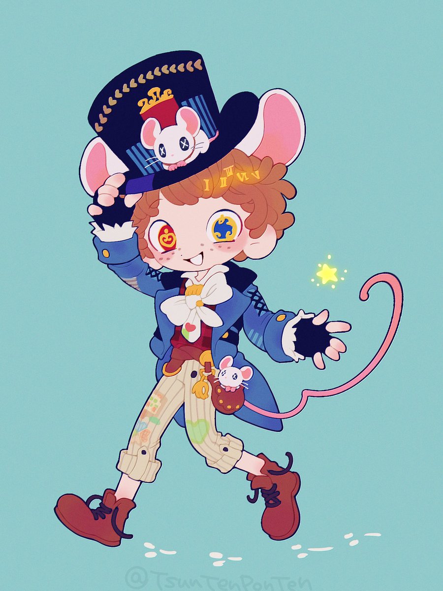 🍎🧀ケモ耳注意🐁🤹