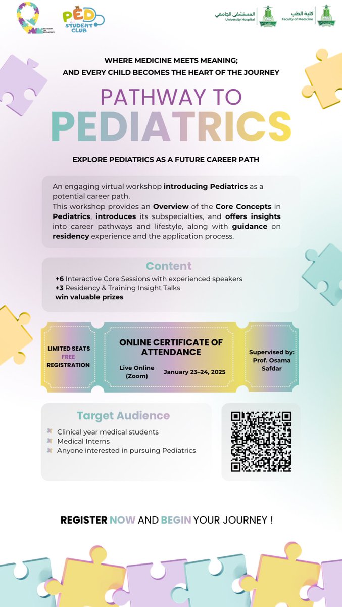 The wait is over 🔥
Your #PathwayToPediatrics starts here!

forms.gle/ye75FmWPJTLSXe…