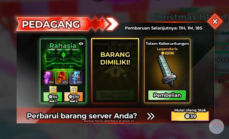 FISH IT FESS ‼️ WTT CANTUMIN UNAME tweet media