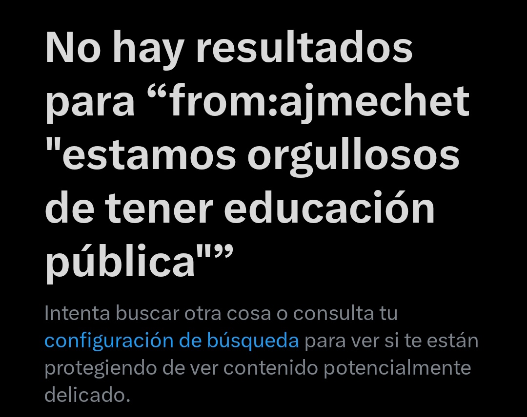 Ajmechet estuvo borrando tuits. Vergüenza ajena a niveles máximos...