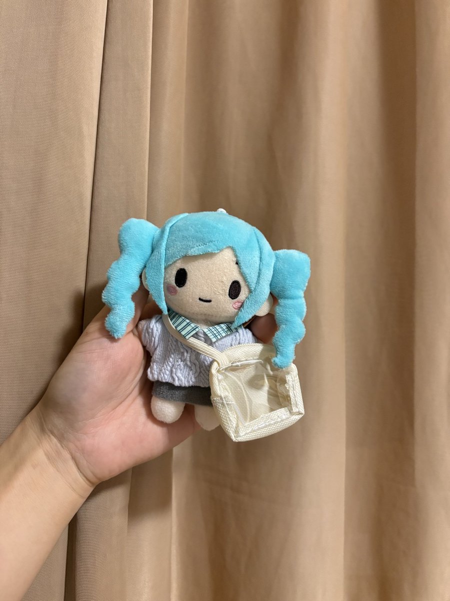 ぬいぐるみ出来たぞ❤️ ふわぷちの改造で冬毬ちゃん！ そして誕生日