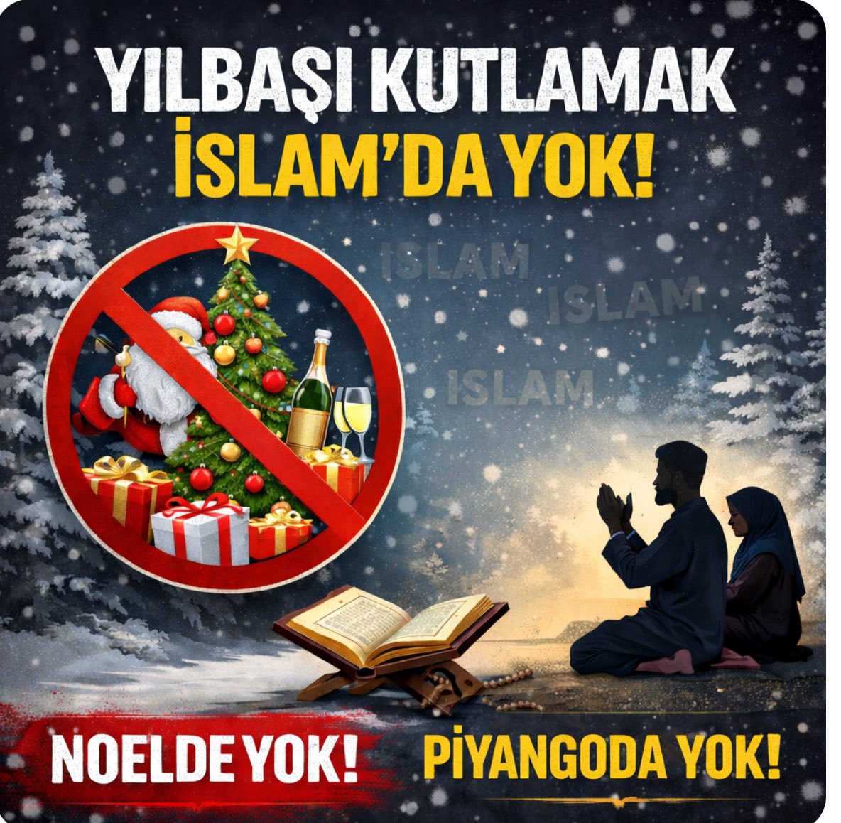 Çoğunluğa değil HAK olana uyulur.
#GünahGecesi