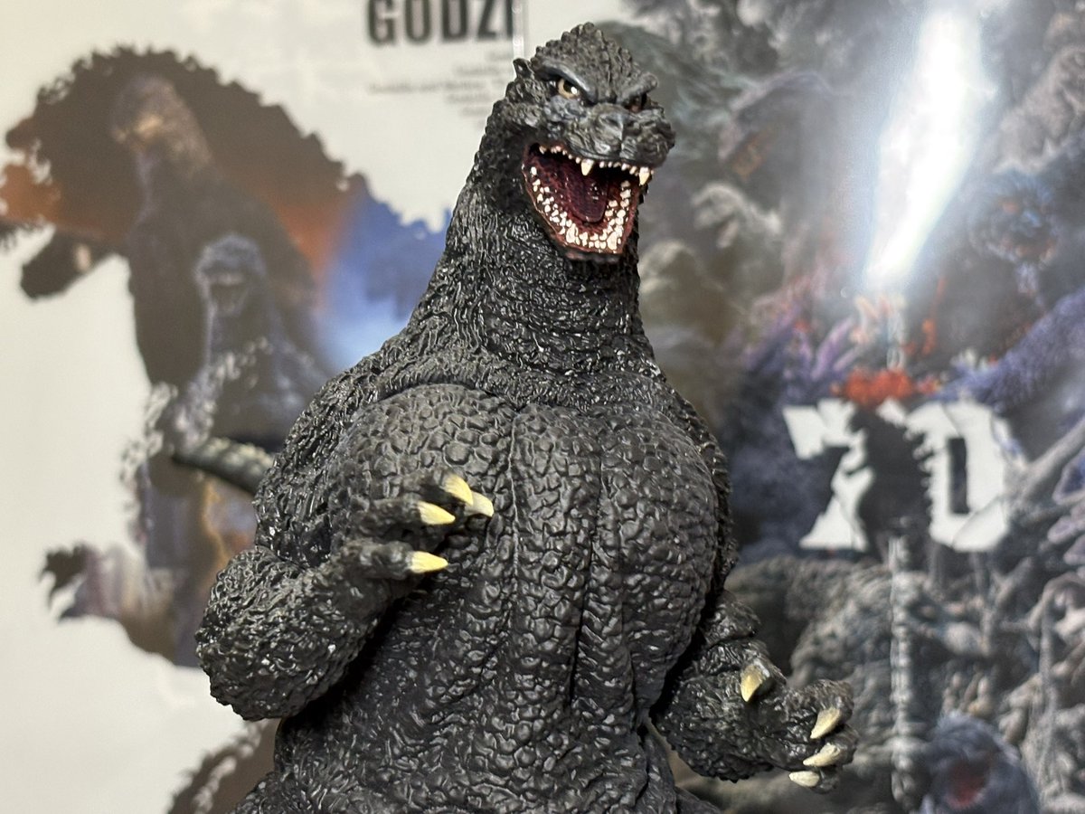 ② 一番くじゴジラ大怪獣列伝G ゴジラ(1991) 網走激闘 造形、塗装共に