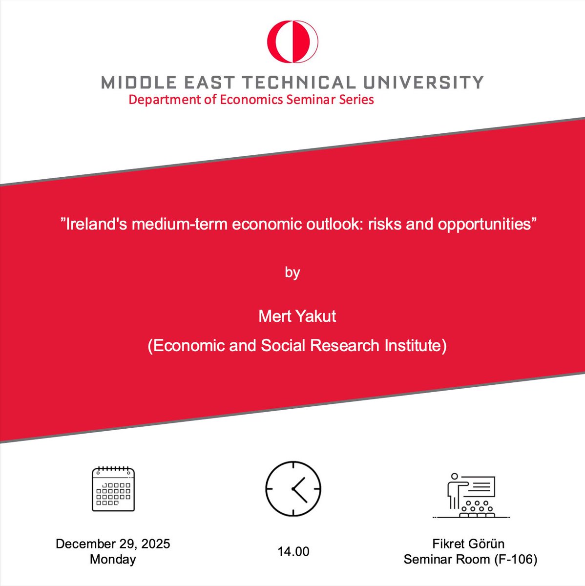 ODTÜ İktisat Bölümü tweet media