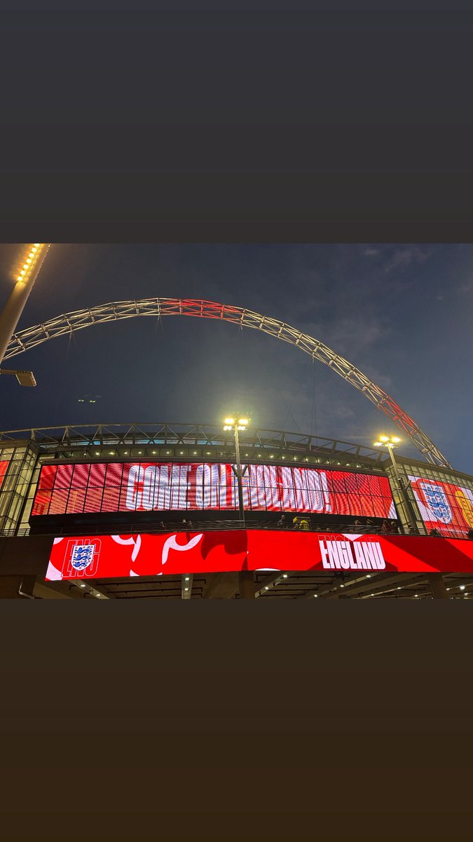 holly_m83's tweet photo. @wembleystadium 8-0 to the @Lionesses what a match https://t.co/N7wM6NLmzA
