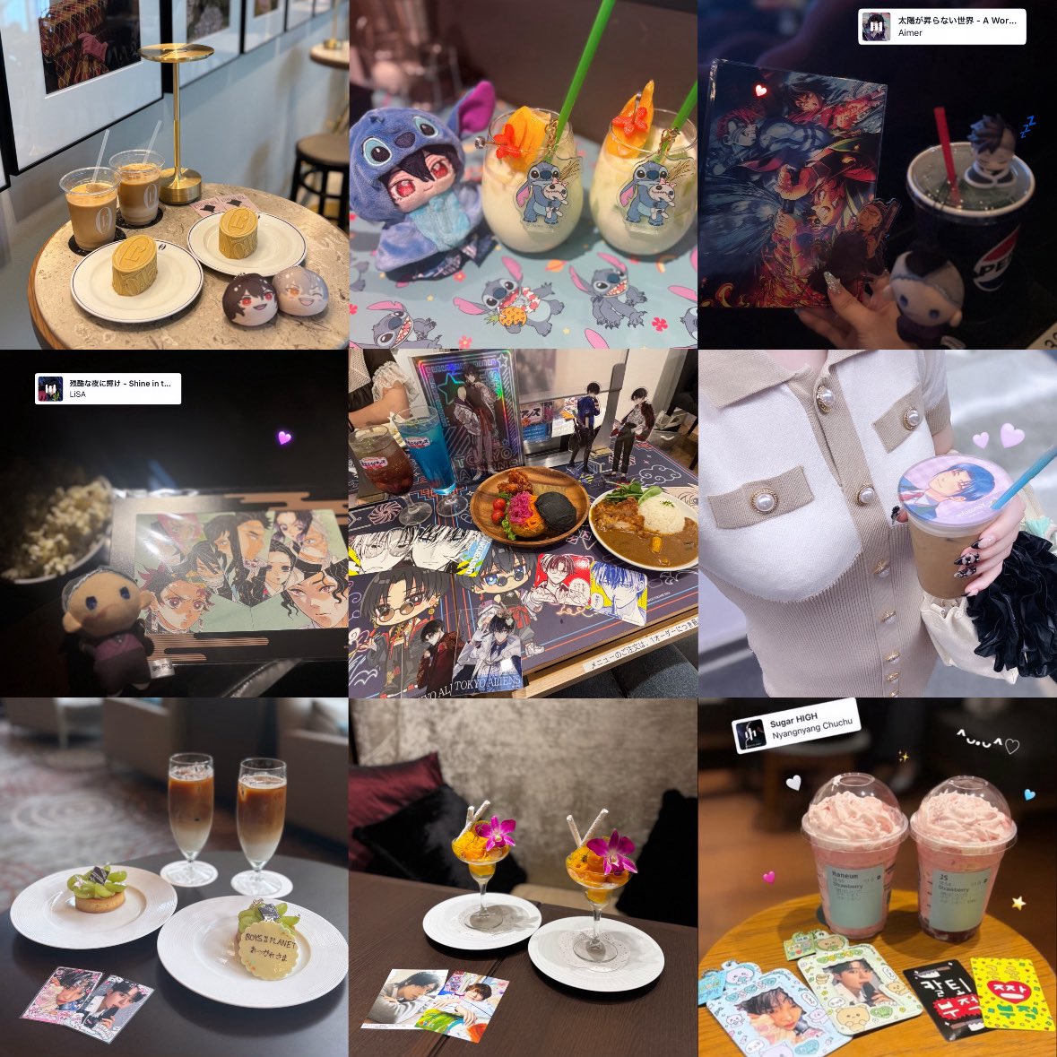 2025年カフェ☕まとめ꒰ U – ·̫ – ꒱ﾉ⭐💞