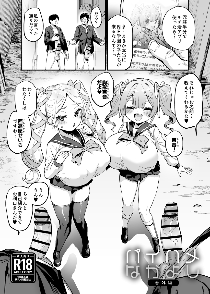 今回のおまけ本は、NF=パイハメのみの内容となっております!新刊とセットのみっちり8ページ! 