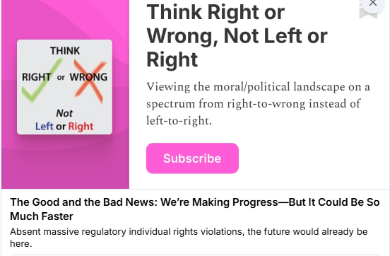 Let’s end 2025 with some good news—with reservations. Happy New Year! -- The Good and the Bad News: We’re Making Progress—But It Could Be So Much Faster, by <a href="/AIngemarson/">Anders Ingemarson</a> open.substack.com/pub/andersinge…