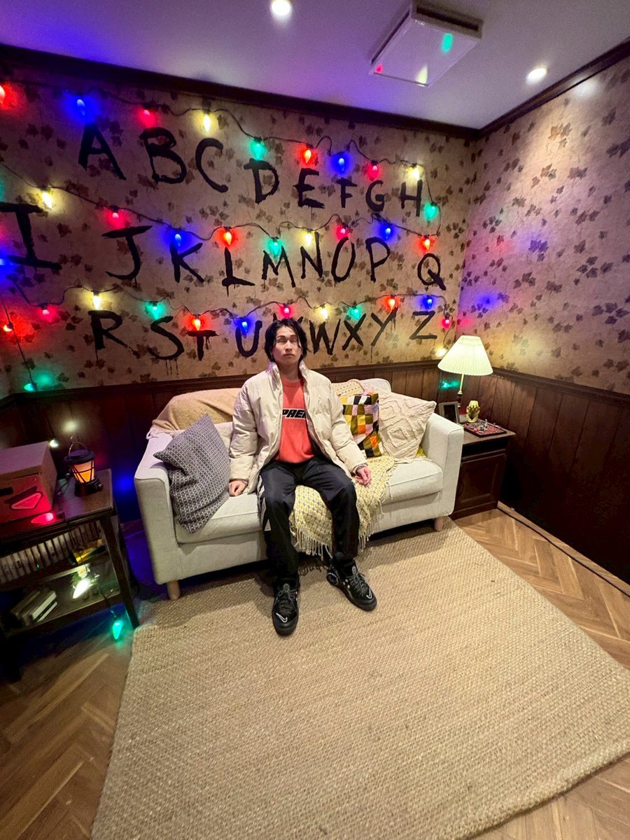 ストレンジャーシングスのポップアップストア行ってきた