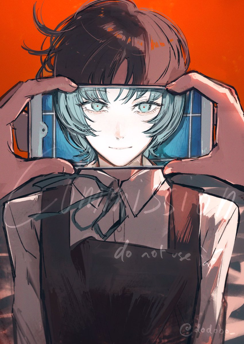 dodobo_'s tweet image. commission (Goodbye, Eri)