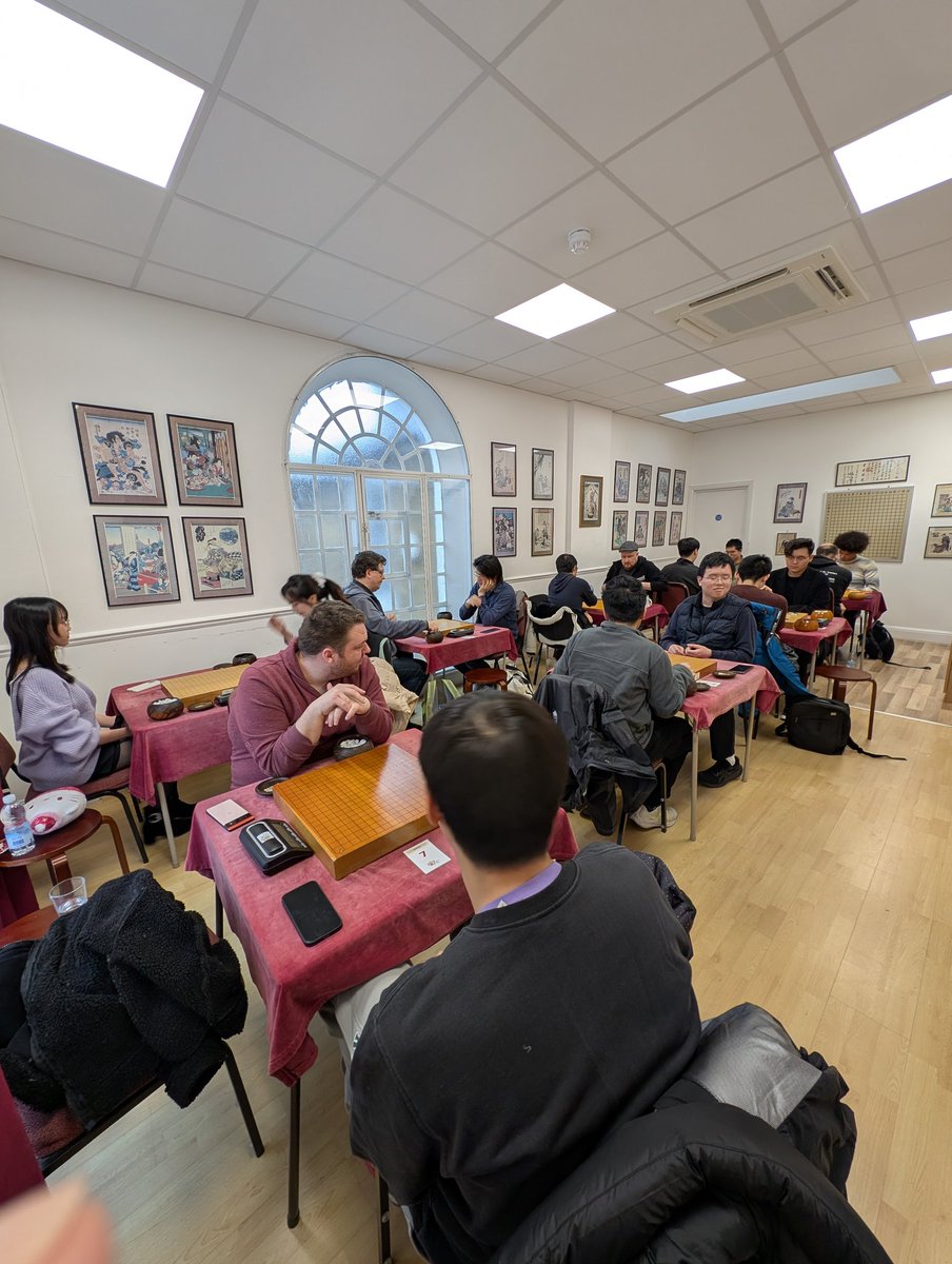 51st London Open had started #igo #baduk #weiqi #gogame